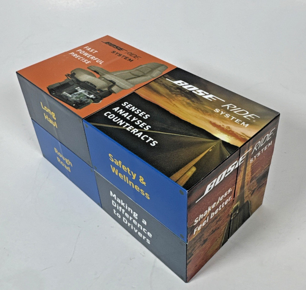 Bose Ride System Marketing Informational Advertising Infinity Cube