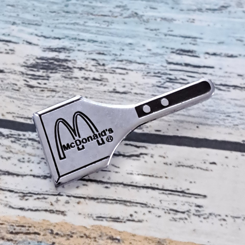 McDonald's Crew Employee Pin - Spatula