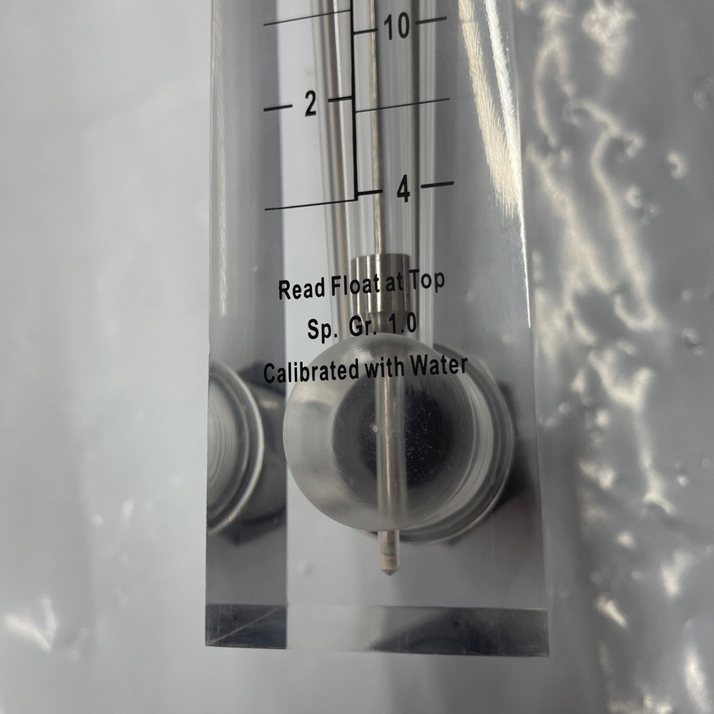 Hydronix Pfm-210 Panel Mount Flow Meter 2-10 Gpm S42