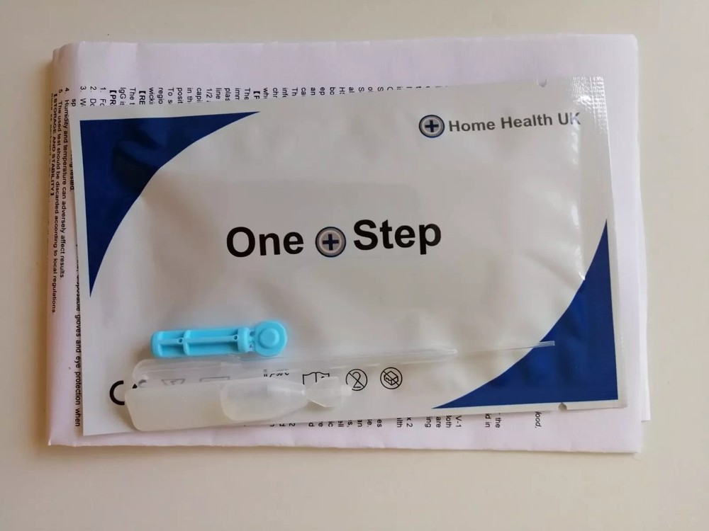 New_Sealed_Herpes_Hsv_1&2_Test_Kit
