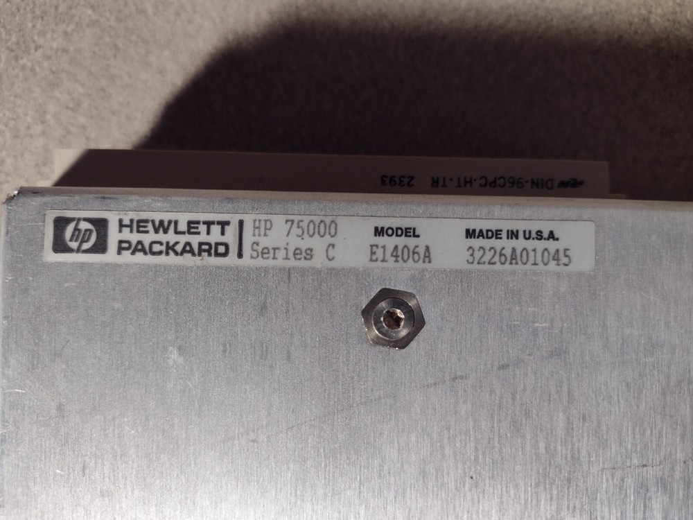 HP Agilent E1406A HP-IB Command Module VXI C-Size