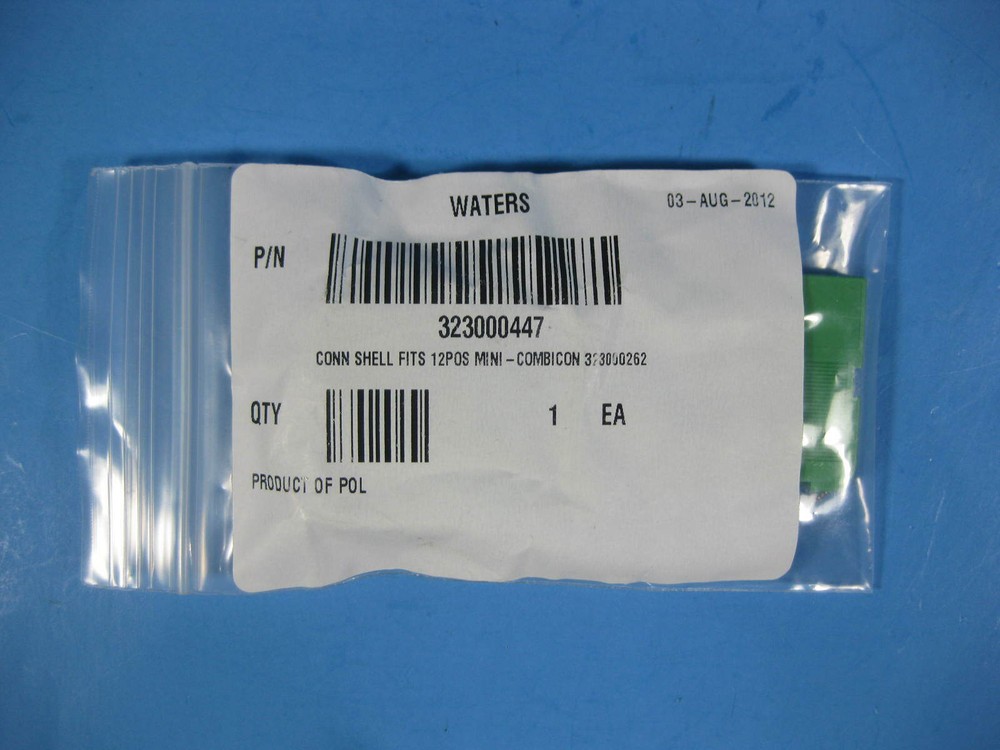 Waters Conn Shell Fits 12pcs Mini -- 323000447 -- New