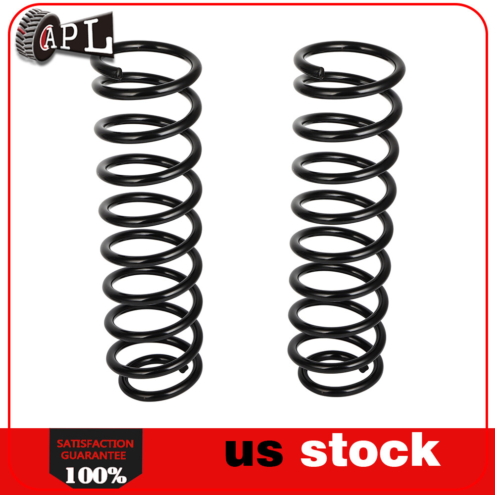 One Set Front Coil Spring for 2007 2008 2009-2017 Jeep Wrangler Left & Right