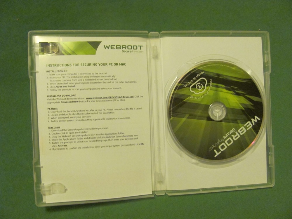 Webroot Secure Anywhere® Internet Security Plus (3 Devices).