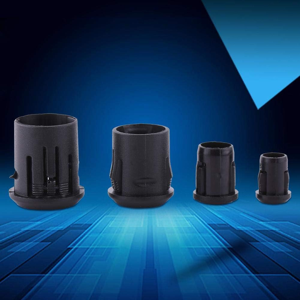 3Mm LED Holders 50PCS Plastic Bezel Mount Light Bulb Socket Clips Black Tool Kit