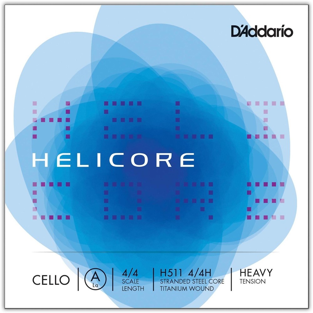 D'Addario Helicore Series Cello A String 4/4 Size Heavy