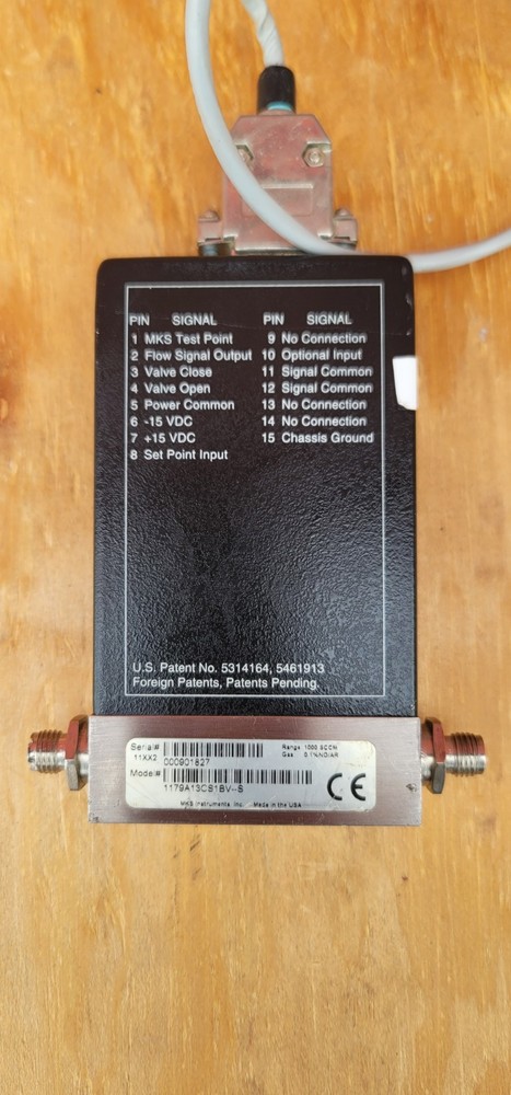 MKS Instruments 1179A13CS1BV..S Mass Flow Controller