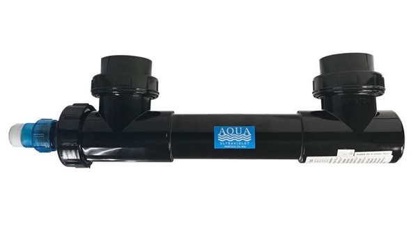 AquaUltraviolet Classic Inline UV Sterilizer 57 Watt  2" Socket Black
