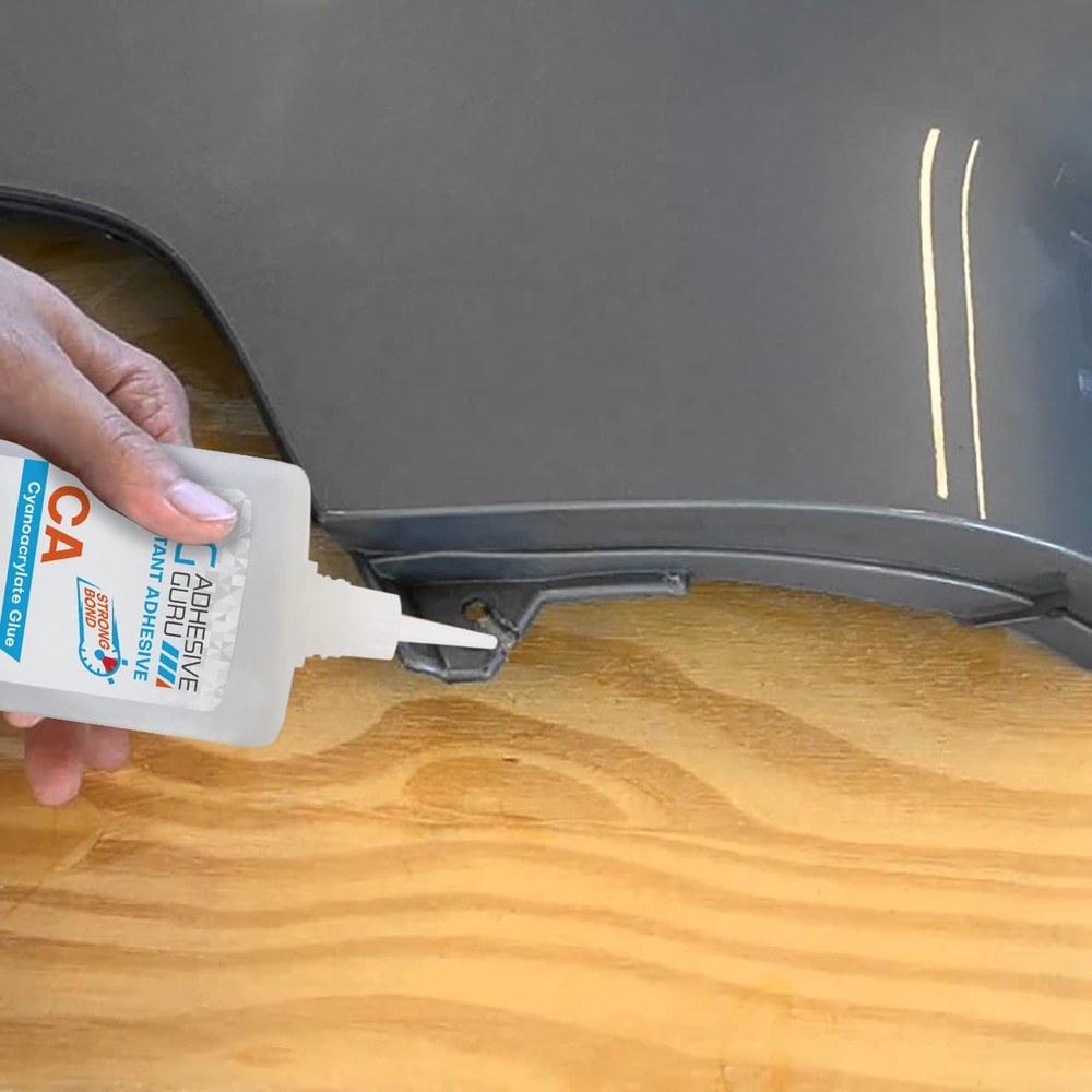 Adhesive Guru CA Glue with Activator for 4 Pack, & Kit