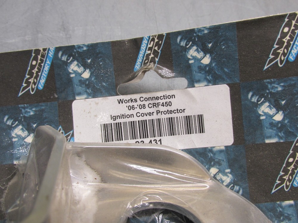 WORKS CONNECTION ENGINE IGNITION GUARD PROTECTOR 06-08 HONDA CRF450R