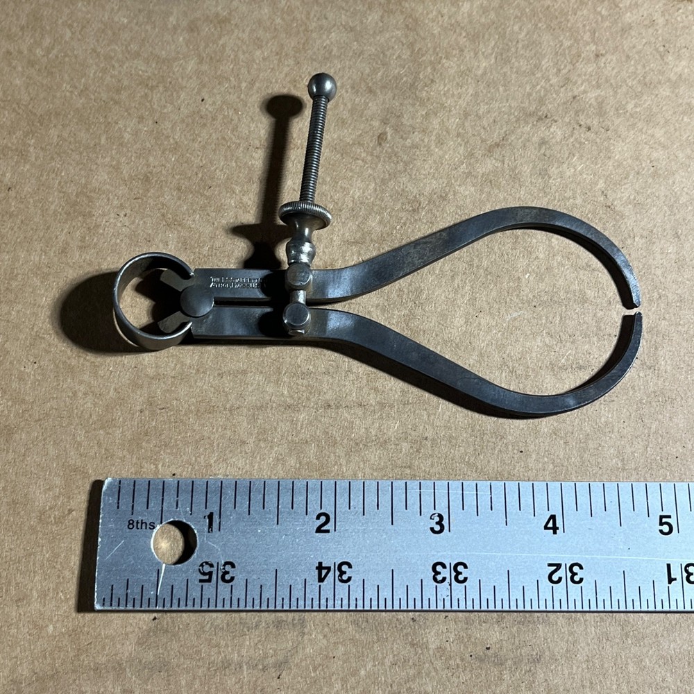 LS STARRETT 5" OUTSIDE DIAMETER CALIPER