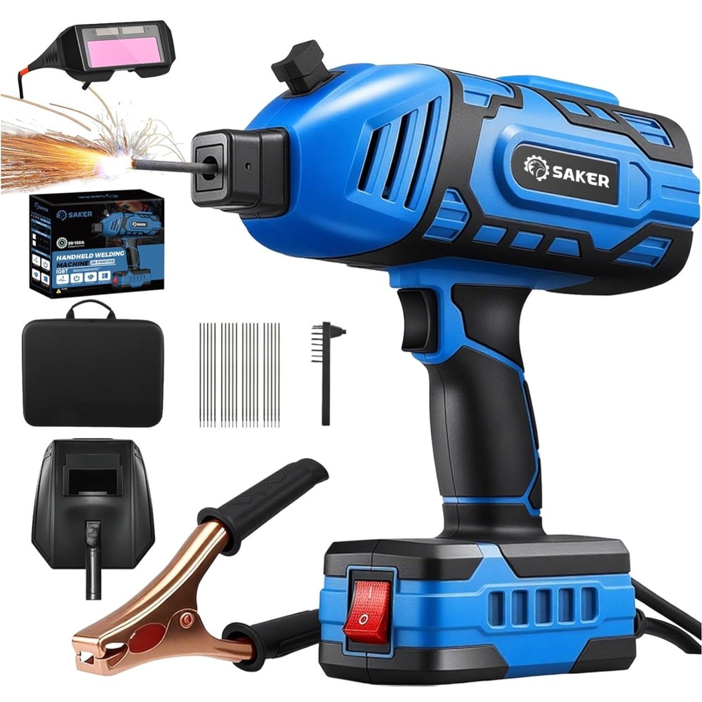 Portable Welding Machine, Welding Machine 110V with IGBT Inverter 5 Variable ...