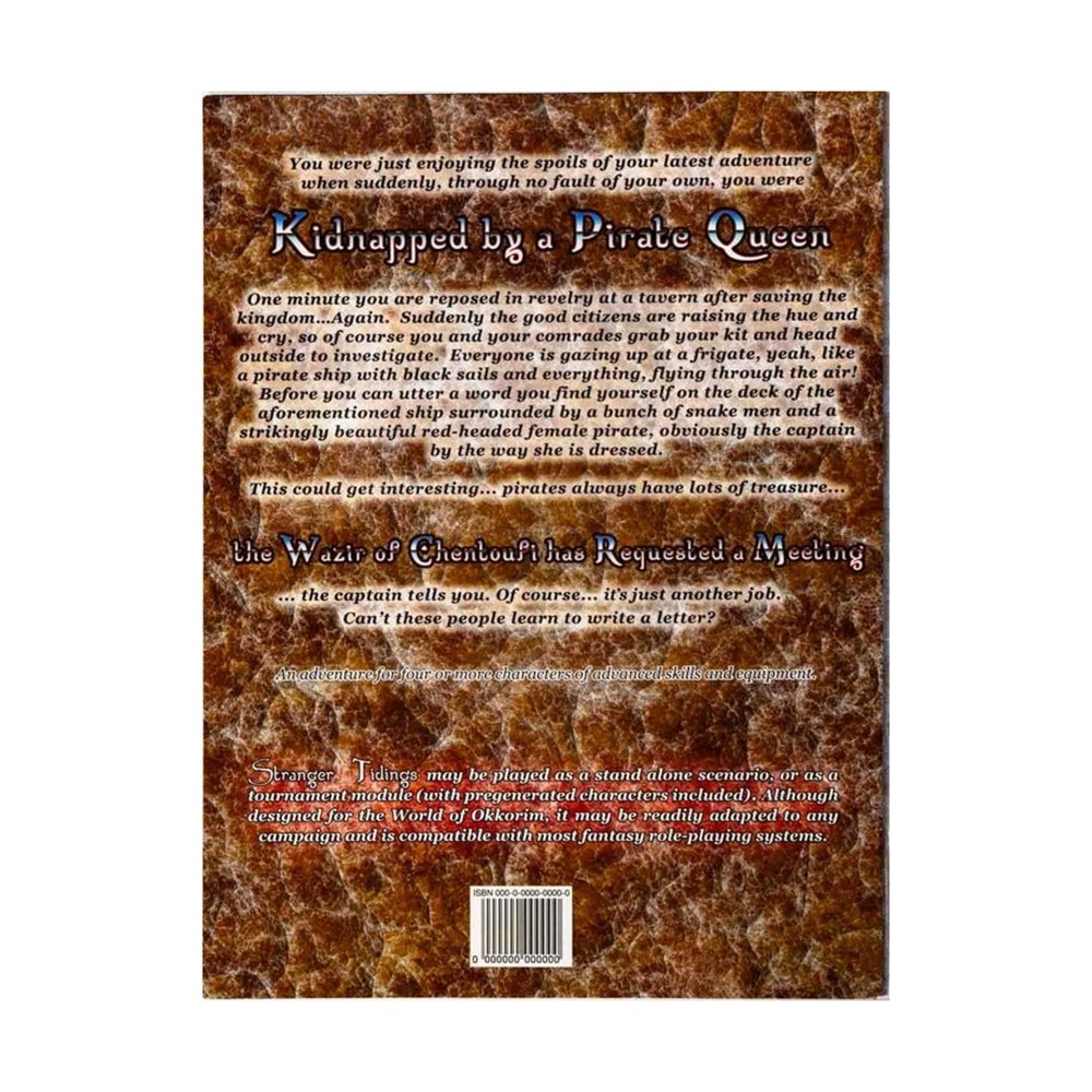 Christopher Clark RPGs Stranger Tidings EX