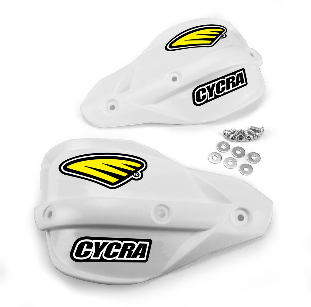 Plastic For Replacement Shields White