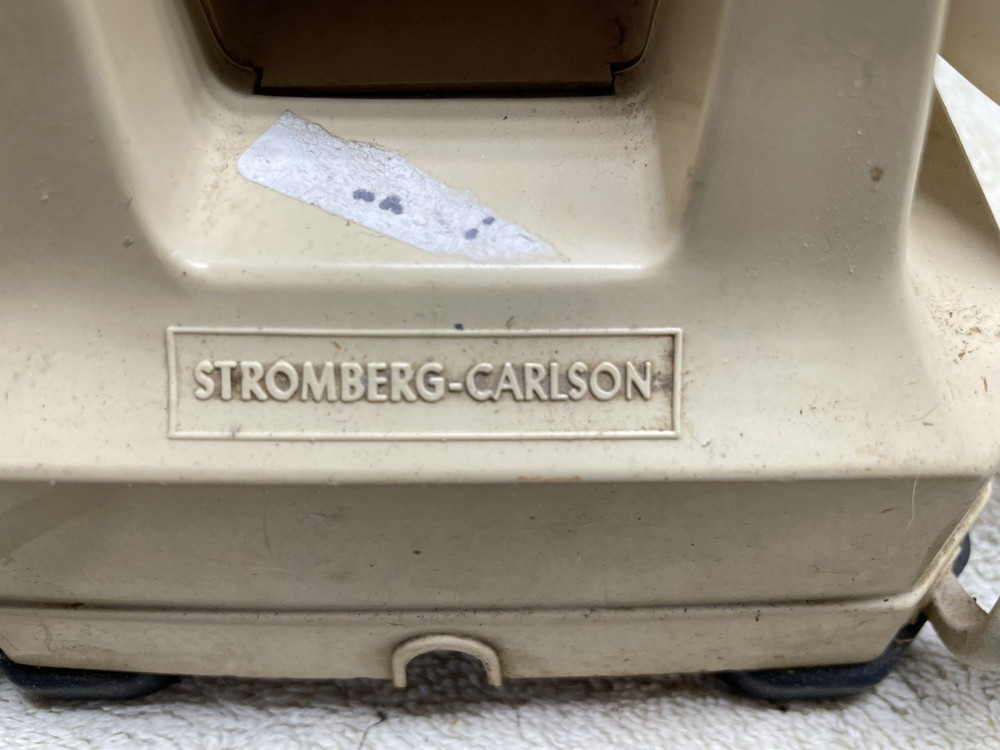 Vintage Rotary Phone Tan