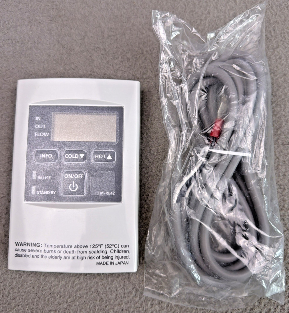 Takagi TM-RE42 Temperature Remote Controller 9008172005 Open Box