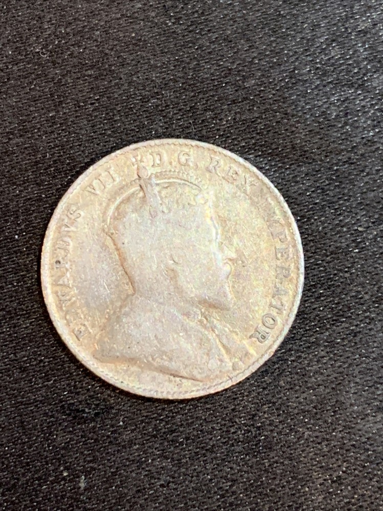 1905 Canada 10 Cents Silver