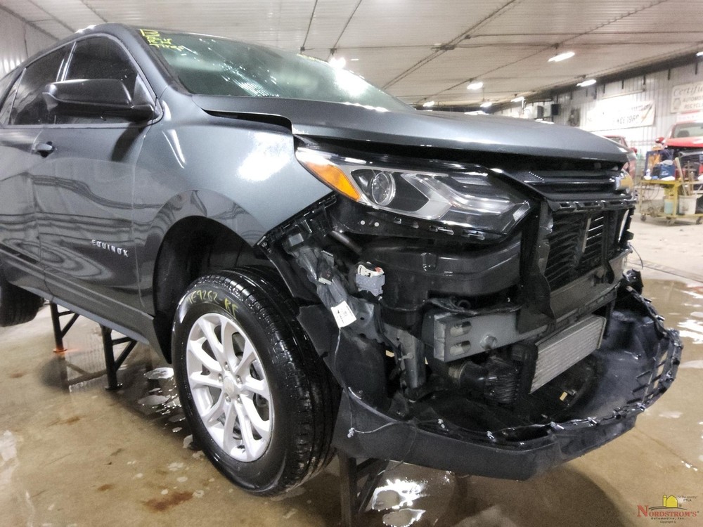 2019 Chevy Equinox Passenger Front Headrest Only Gray Cloth