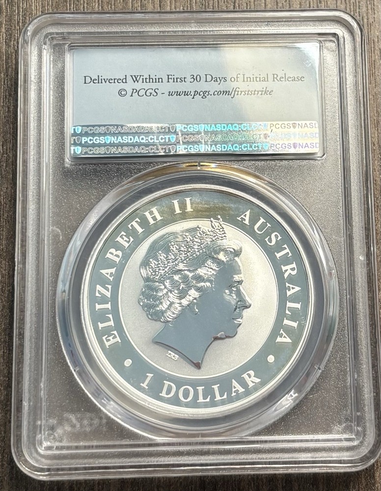 2016 Australia $1 Silver Wedged Tail Eagle PCGS MS 70 First Strike