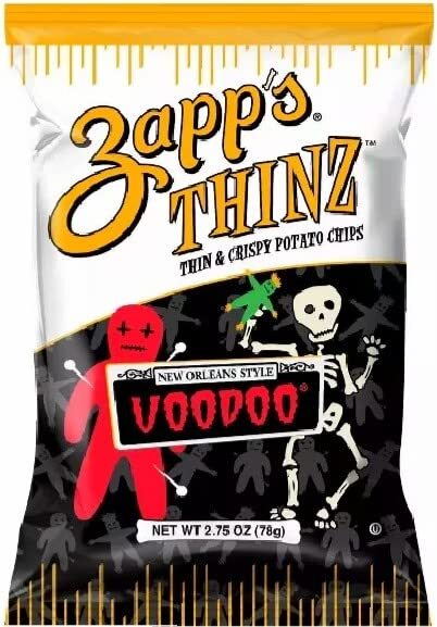 Zapp's Thinz Thin & Crispy Chips VOODOO 2 (2.75 oz. bags)