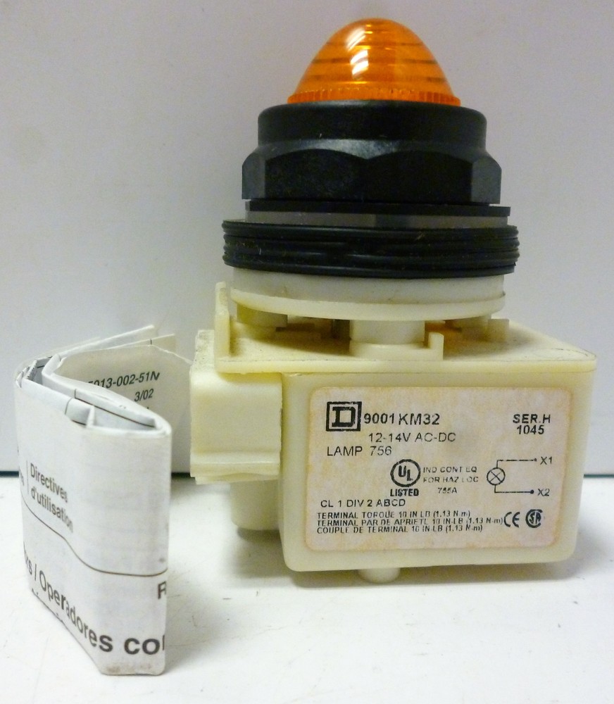 Square D 9001SKP32A9 Pilot Light
