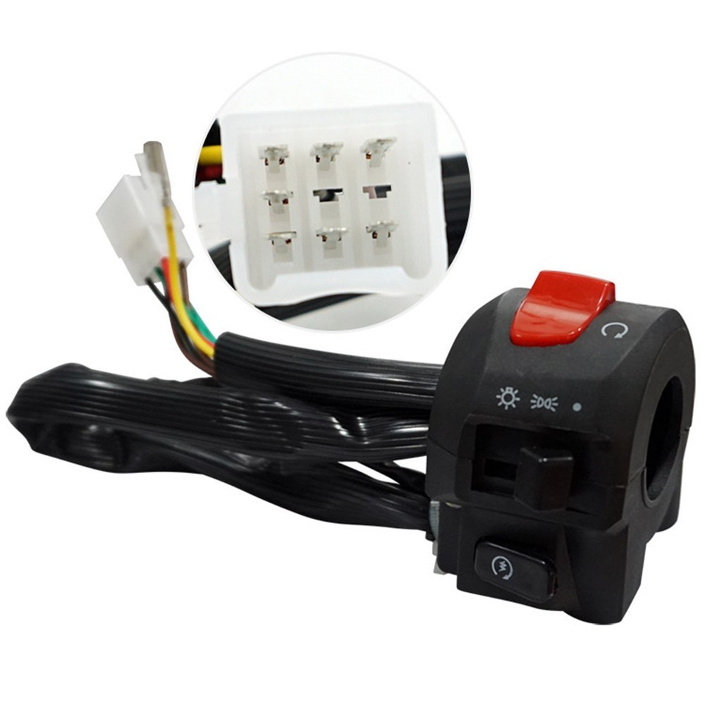 High Performance Motorcycle Handlebar Switch Assembly for Lighting Control