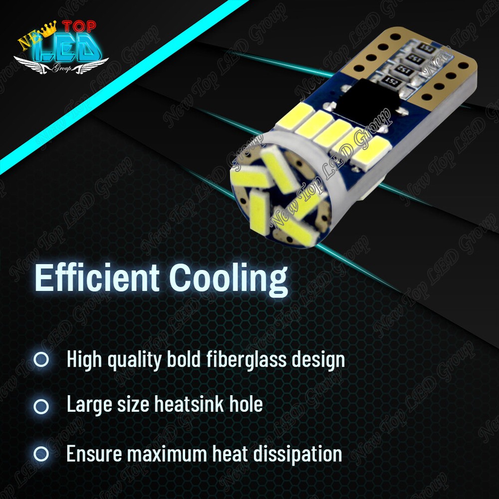 CANBUS White Interior LED Lights Package Kit For 2011 - 2019 Volkswagen VW Jetta