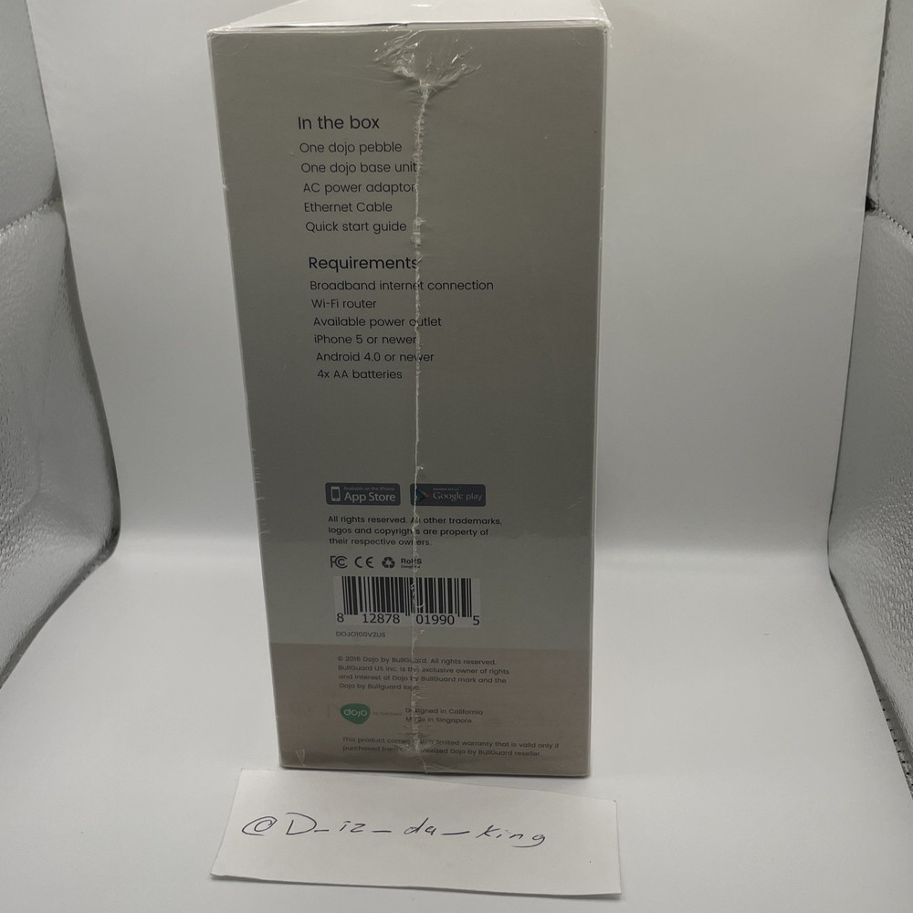 Dojo Smart internet security and privacy solution for your Wi-Fi network Sealed