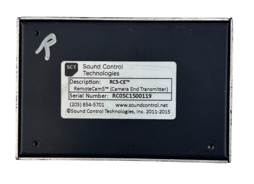 Sound Control SCT RC5-CE RemoteCam5 Digital Single Link Camera End Transmitter