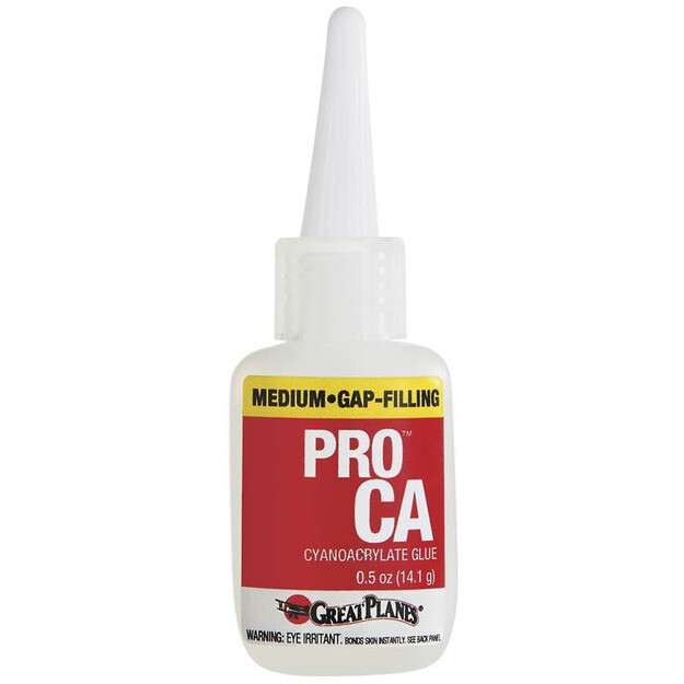 Great Planes MR6007 Great Planes Pro Ca+ Glue Medium 1/2 Oz