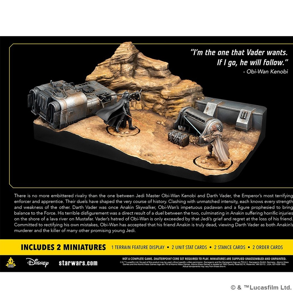 You Cannot Run Duel Pack Star Wars: Shatterpoint AMG
