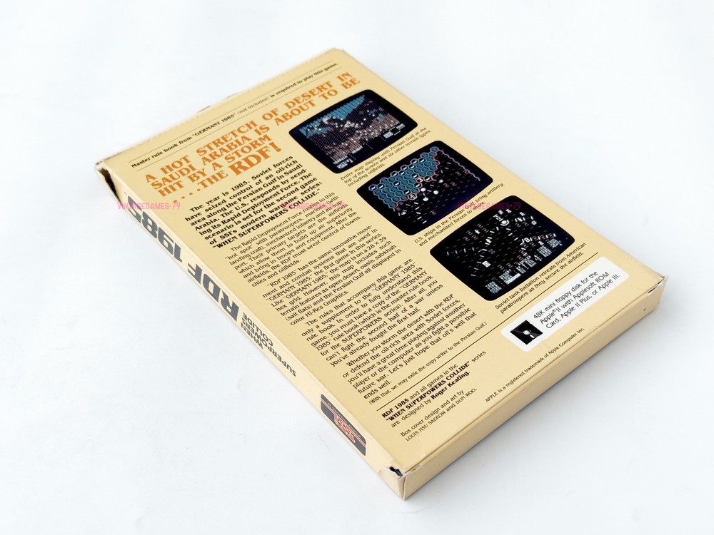 RDF 1985: When Superpowers Collide - SSI - 1983 / Apple II