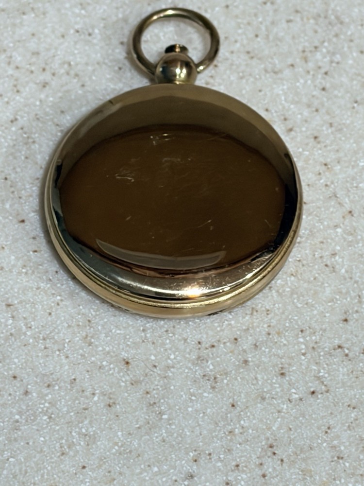 brass compass vintage