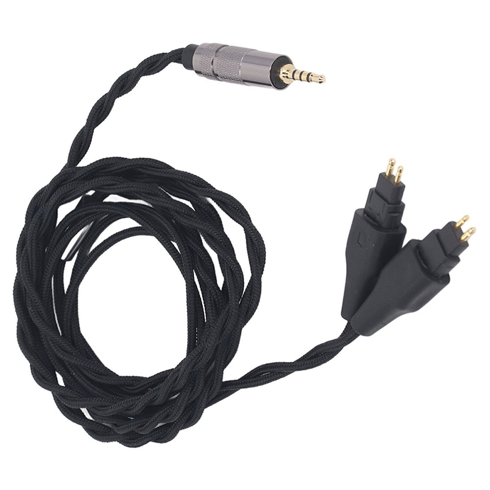 Headphone Replacement Cable 2.5mm Balanced Plug Silver Plated Copper Headset .