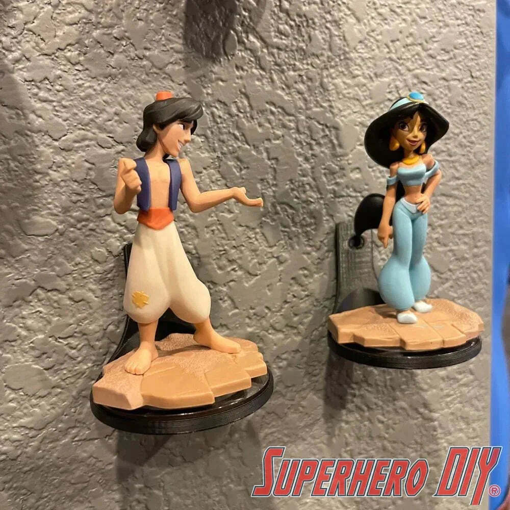 Floating Shelf for Disney Infinity | Comes with Command Strips
