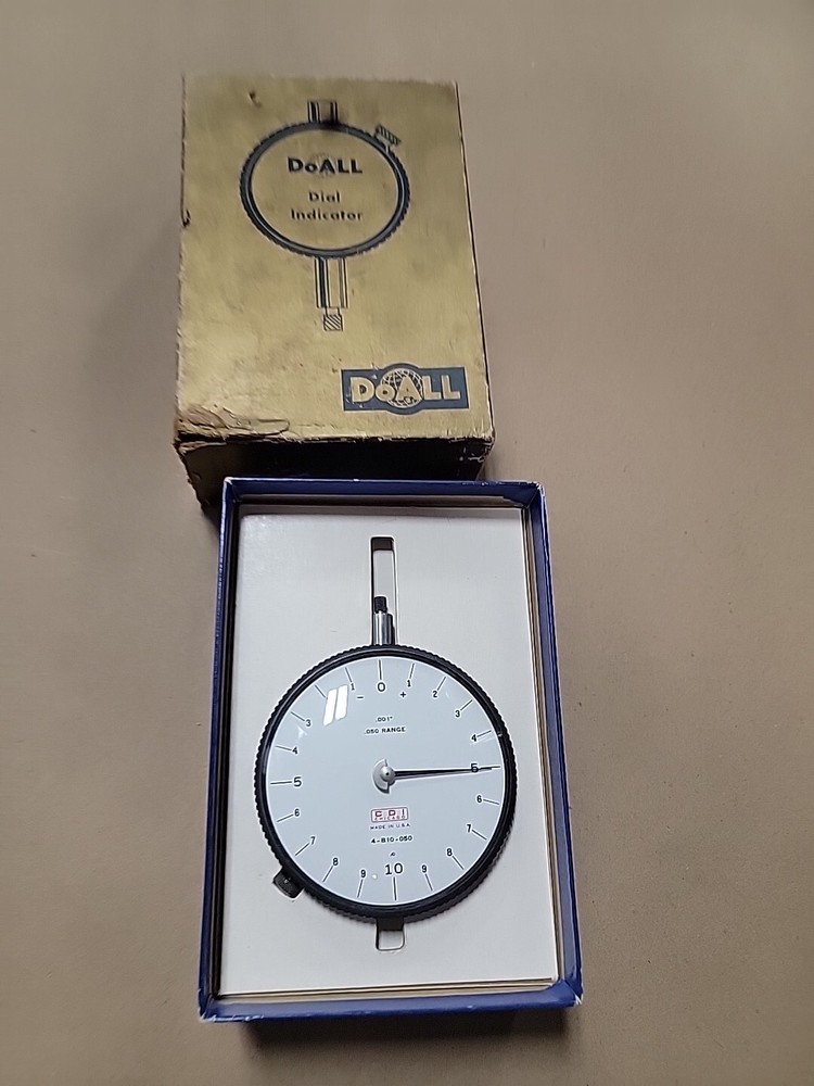 DoAll dial indicator 4-B10-050 .050 Range