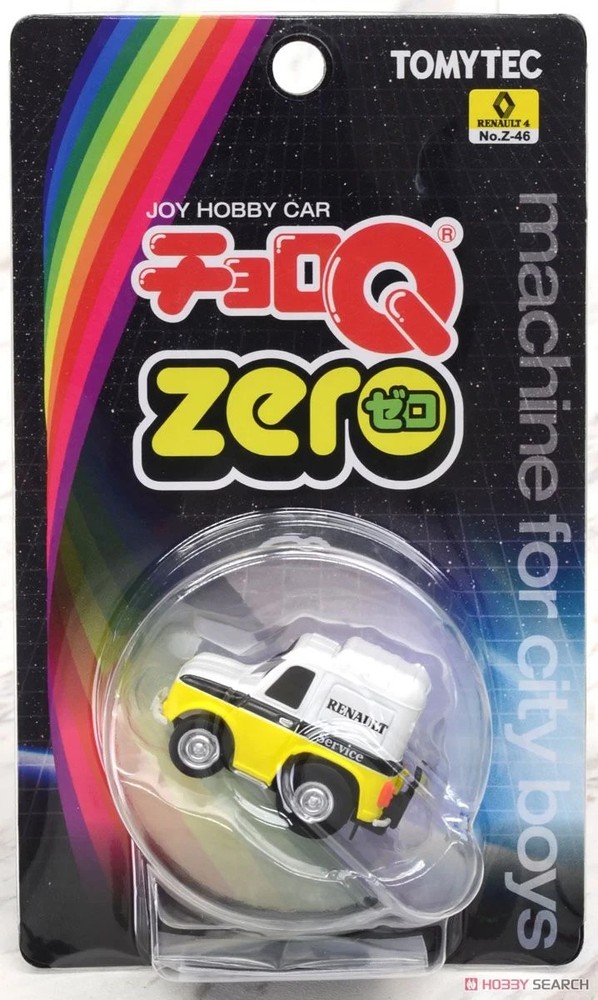 Choro Q Zero Z-46b Renault 4 Fourgonnette Service Car (Plastic Made) Pull Back