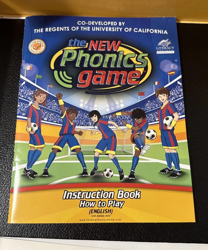 Literacy Project Foundation The New Phonics Game - Reading/Homeschool Program