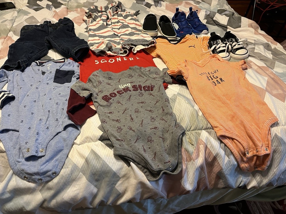 Baby Boy Clothes Size 12-18 Months