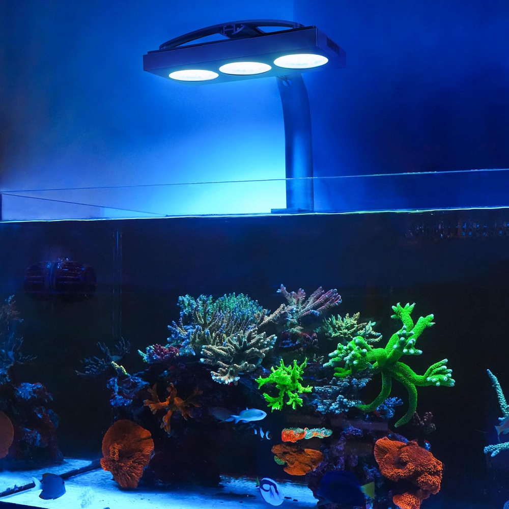 Hyperreef 200 Gen 2 Reef LED Light, 200W Reef Aquarium Lighting for SPS LPS Cora