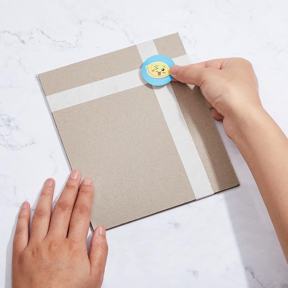 20 Pack 80PT Kraft Chipboard Sheets - 12 x 12 Inch for DIY Projects