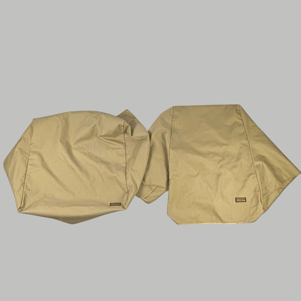 Vintage Hewlett-Packard Cloth Dust Covers for Computer & Printer Ships Quickly