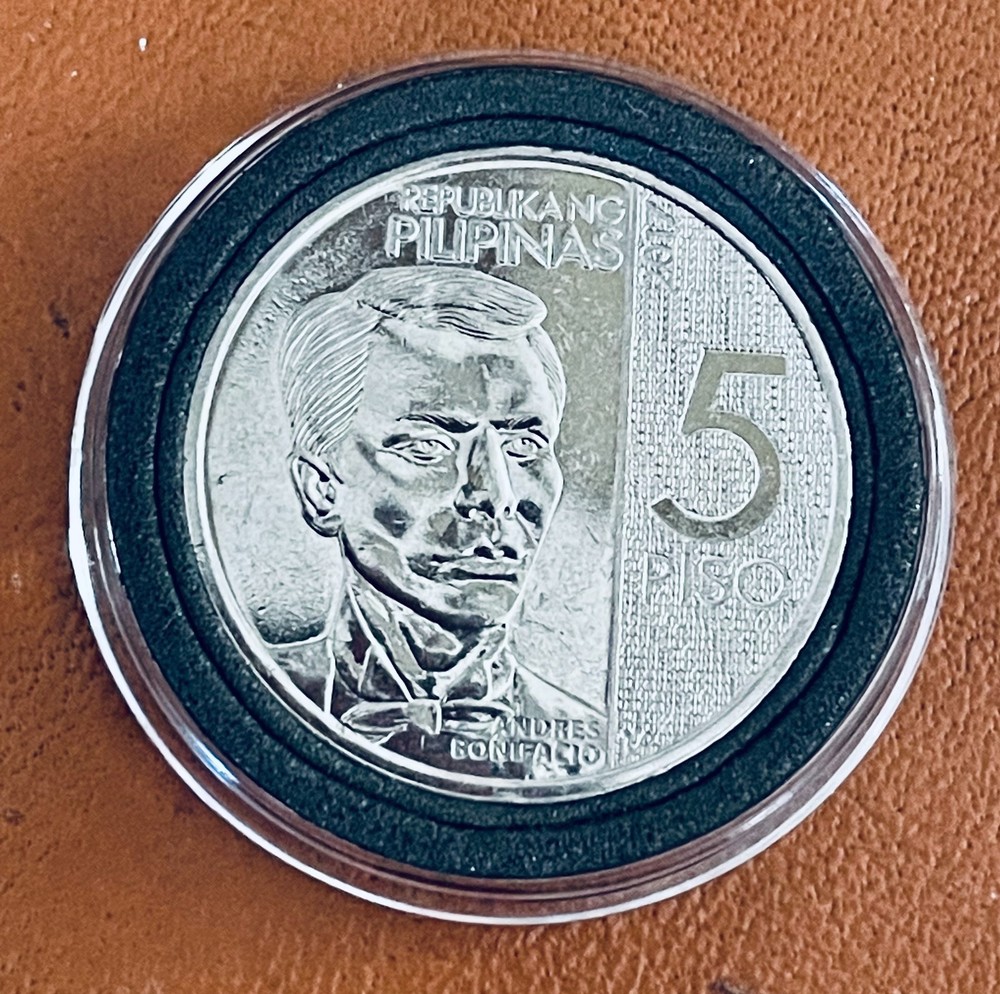 2017 PHILIPPINES 5 Piso  Coin Uncirculated UNC
