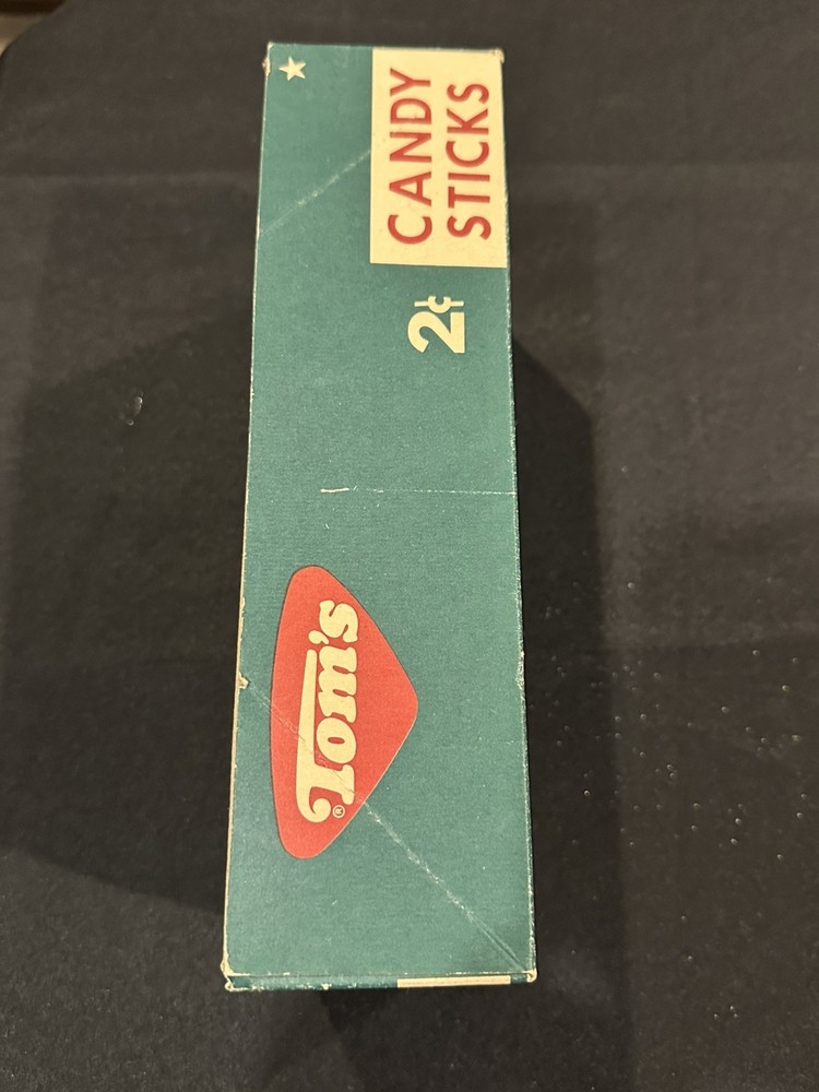 Vintage Advertisement Tom’s Candy Sticks Box