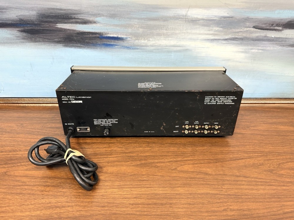 Altec Lansing Equalizer 729 Works Tested