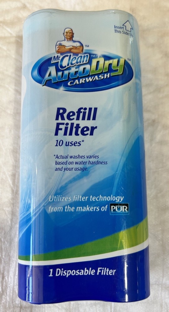Mr. Clean Auto Dry Car Wash Refill Filter, 10 Uses, 1 Disposable Filter