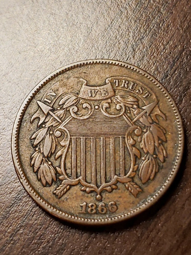 1866 2 Cent Piece