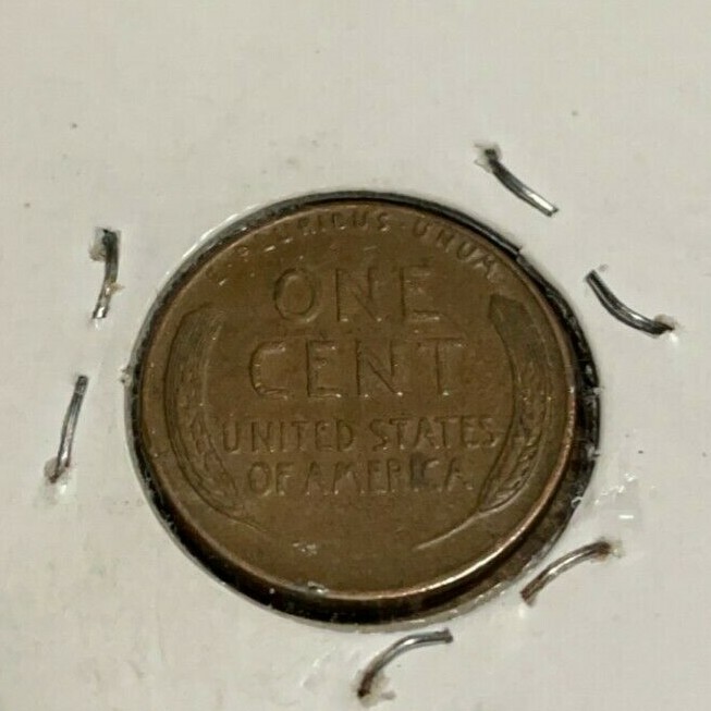 1947-D Lincoln Wheat Cent "Double 7" Error Penny (XF) Extremely Fine