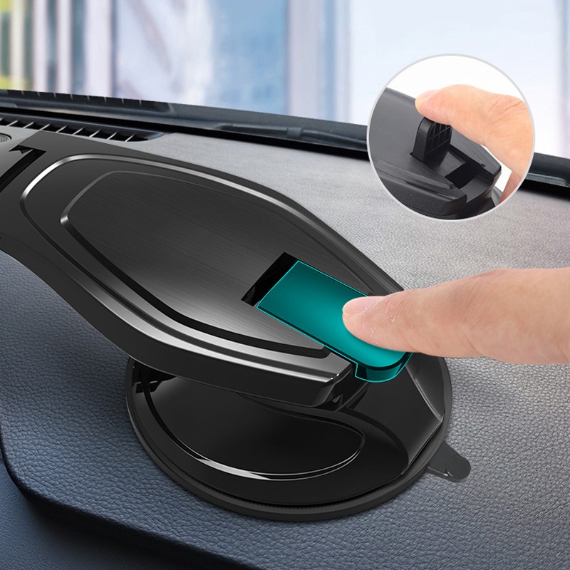360° Rotatable Phone Mount Holder Car Dashboard Gravity Adjustable GPS Stand