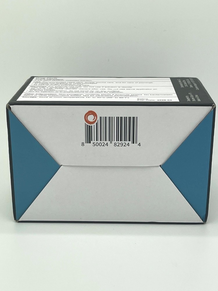 Shusher Care Saline Solution – 50 Ampoules Box - EXP: 04/2028